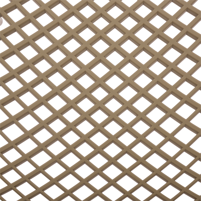 Safavieh Leila Plastic Dining Chair Set of 2  in Beige