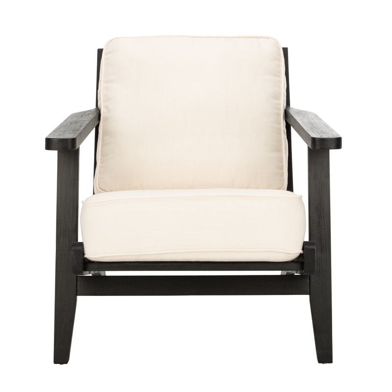 Safavieh Holly Plastic Dining Armchair Set of 2  in Beige