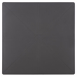 Safavieh Stella Square Plastic Bistro Table  in Black