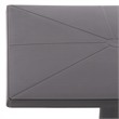 Safavieh Stella Square Plastic Bistro Table  in Black