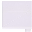 Safavieh Stella Square Plastic Bistro Table  in White