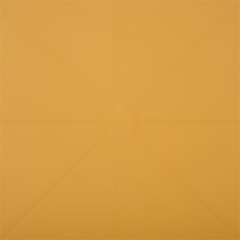 Safavieh Stella Square Plastic Bistro Table  in Yellow