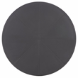 Safavieh Stella Round Plastic Bistro Table in Black