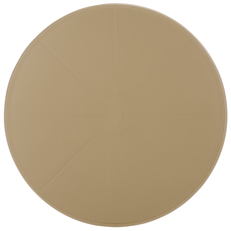Safavieh Stella Round Plastic Bistro Table  in Beige