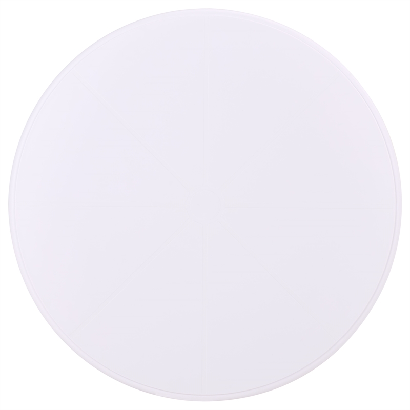 Safavieh Stella Round Plastic Bistro Table in White