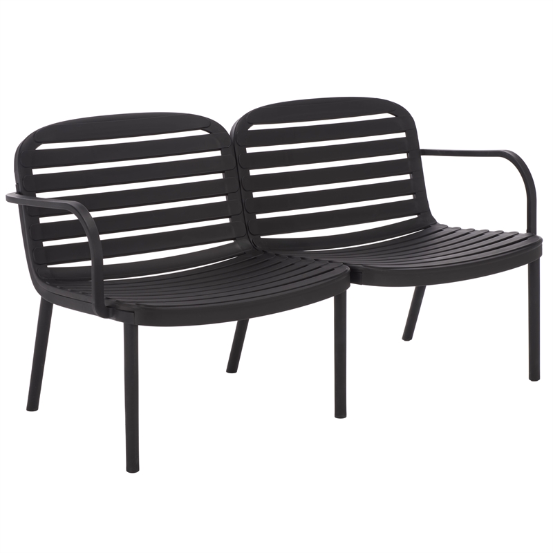 Safavieh Thompson Living Set in Black