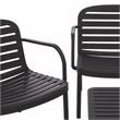 Safavieh Thompson Living Set in Black