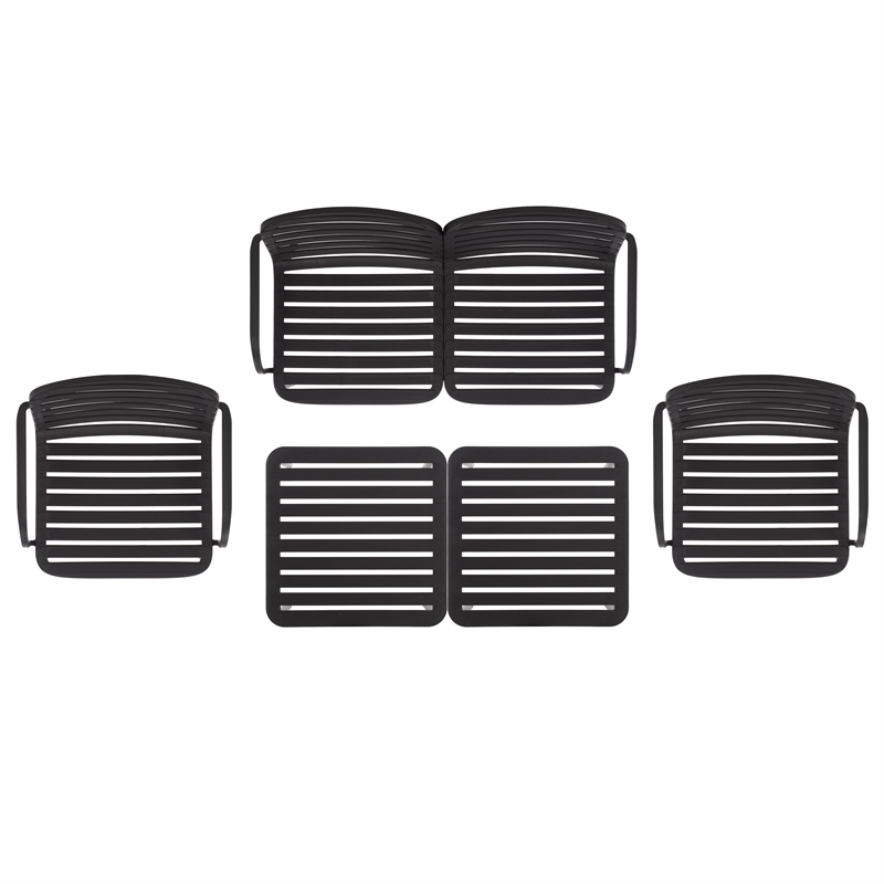 Safavieh Thompson Living Set in Black