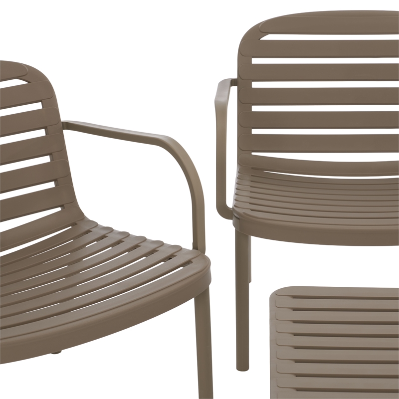 Safavieh Thompson Living Set  in Beige