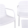 Safavieh Thompson Living Set  in White