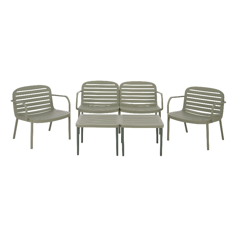 Safavieh Thompson Living Set  in Green