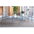 Safavieh Leah 4 Piece Iron Set in Blue
