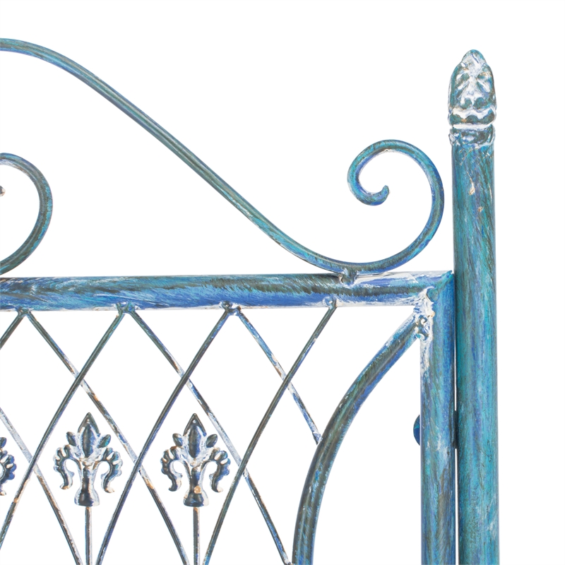 Safavieh Leah 4 Piece Iron Set in Blue