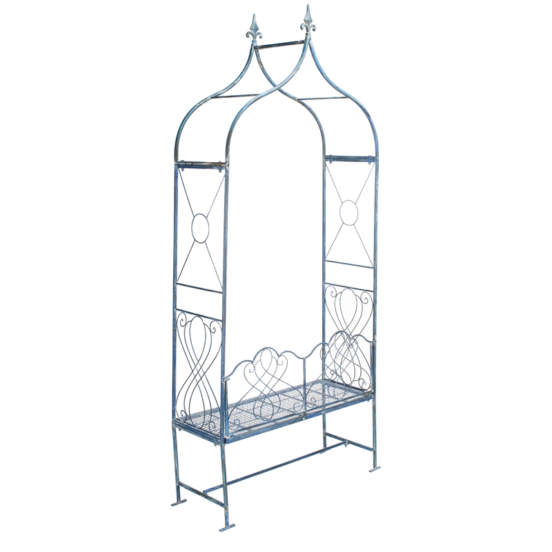 Safavieh Eloise Iron Arbor in Blue