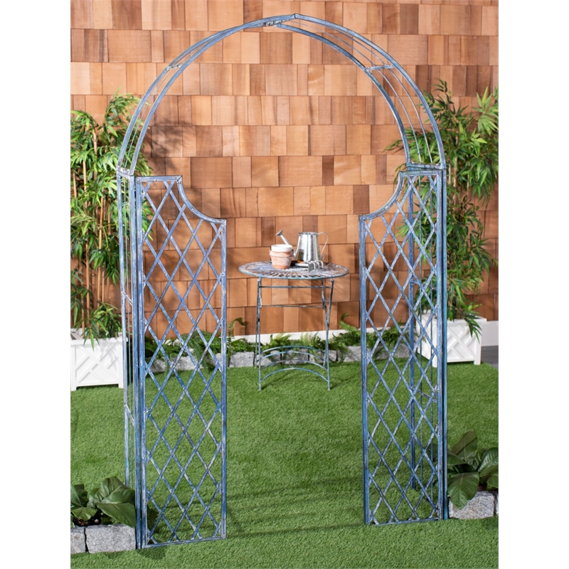 Safavieh Jaida Iron Arbor in Blue