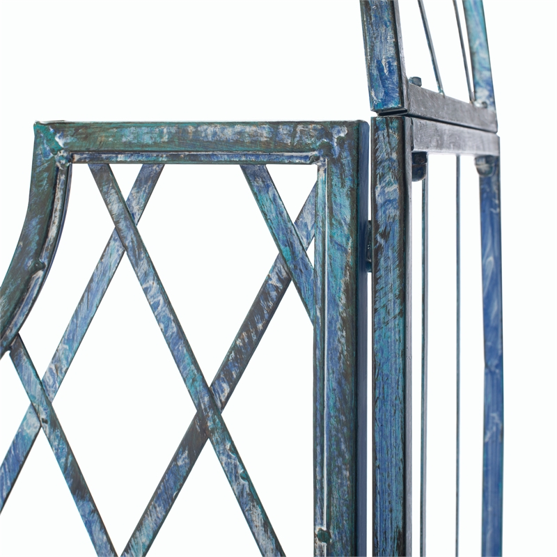 Safavieh Jaida Iron Arbor in Blue