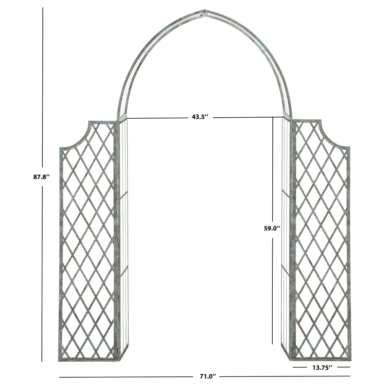 Safavieh Jaida Iron Arbor in Green