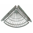 Safavieh Abarrane 4 Tier Iron Corner Shelf in Green