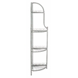 Safavieh Abarrane 4 Tier Iron Corner Shelf in Green