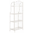 Safavieh Amaris 4 Iron Tier Shelf in White