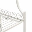 Safavieh Amaris 4 Iron Tier Shelf in White