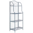 Safavieh Amaris 4 Iron Tier Shelf in Blue