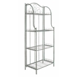 Safavieh Amaris 4 Iron Tier Shelf in Green