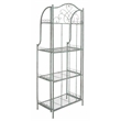 Safavieh Amaris 4 Iron Tier Shelf in Green