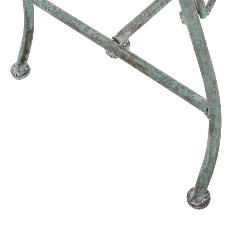 Safavieh Adina Iron Bench in Green