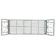 Safavieh Adina Iron Bench in Green