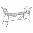 Safavieh Adina Iron Bench in Green