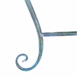 Safavieh Abia Tree Iron Bench in Blue