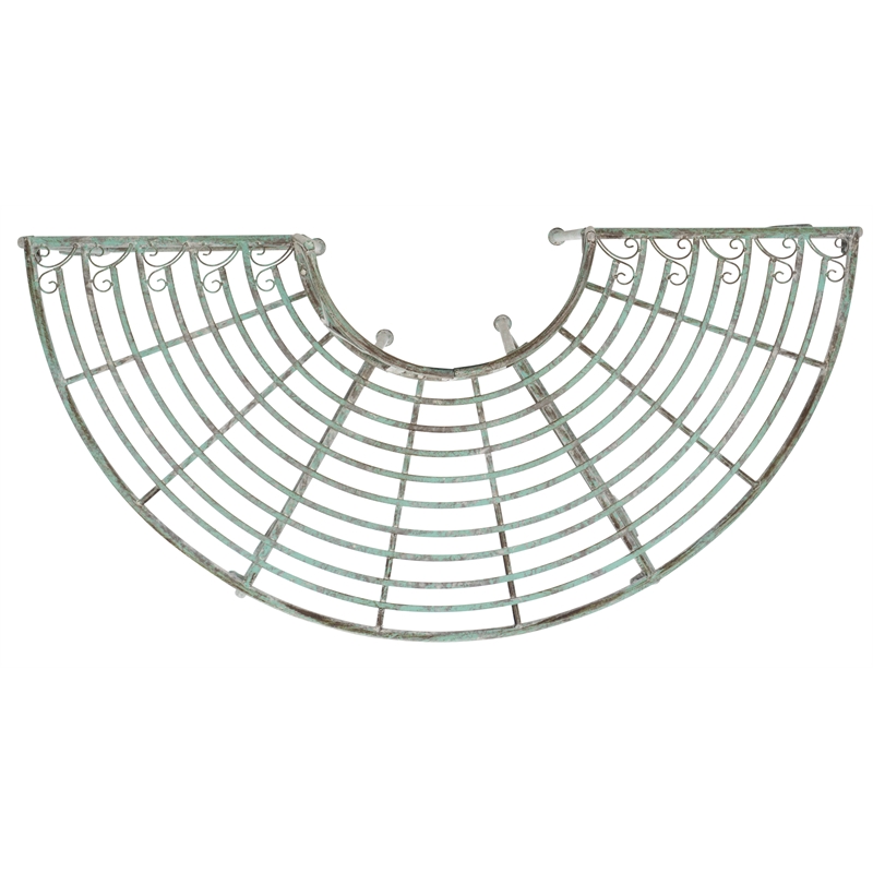 Safavieh Abia Tree Iron Bench in Green