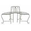 Safavieh Abia Tree Iron Bench in Green