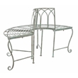 Safavieh Abia Tree Iron Bench in Green