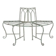 Safavieh Abia Tree Iron Bench in Green