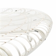 Safavieh Ally Darling Tree Iron Bench in White