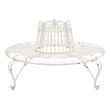 Safavieh Ally Darling Tree Iron Bench in White