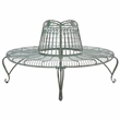 Safavieh Ally Darling Tree Iron Bench in Green