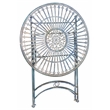 Safavieh Belen Iron Bistro Set in Blue