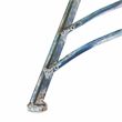 Safavieh Belen Iron Bistro Set in Blue