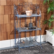 Safavieh Torus 3-Tier Iron Shelf in Blue