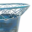 Safavieh Hendrick Iron Planters in Blue