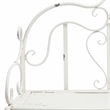 Safavieh Tyrique 4 Tier Iron Shelf Unit in White