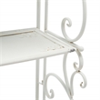 Safavieh Tyrique 4 Tier Iron Shelf Unit in White