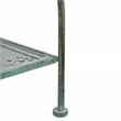 Safavieh Tyrique 4 Tier Iron Shelf Unit in Green