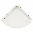 Safavieh Turuca 4 Tier Iron Corner Shelf in White