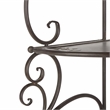 Safavieh Turuca 4 Tier Iron Corner Shelf  in Brown