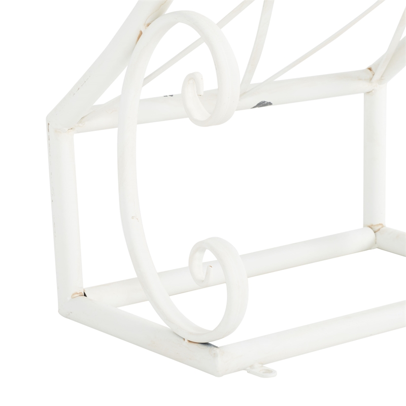 Safavieh Mizell Moon Iron Gateway in White