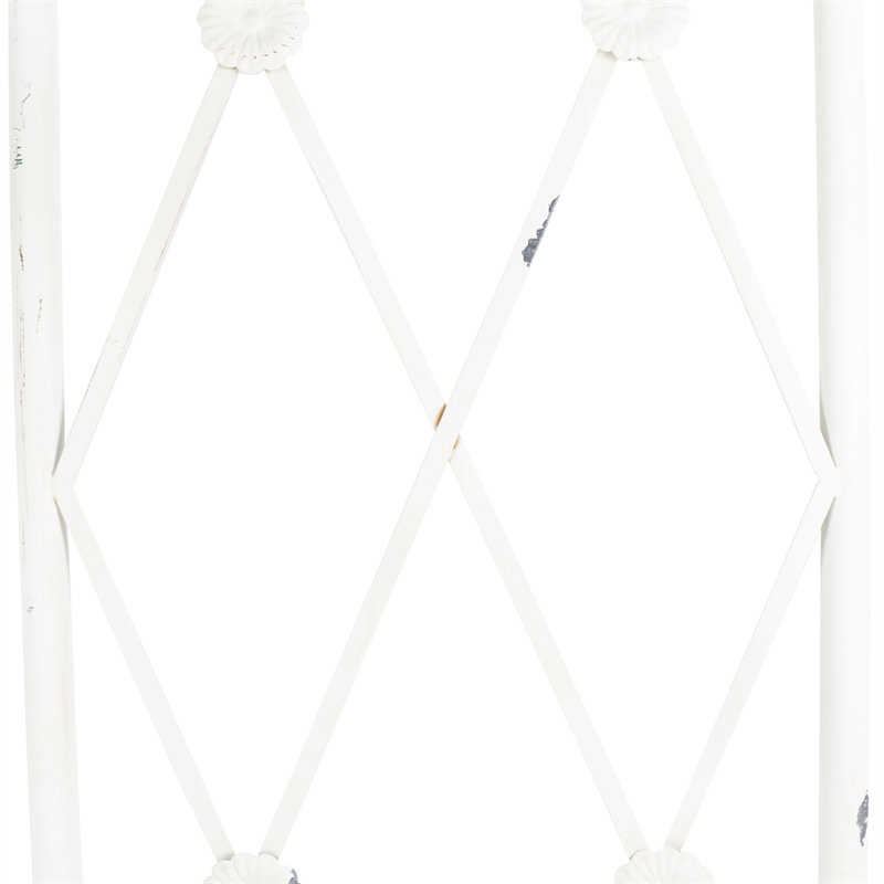 Safavieh Mizell Moon Iron Gateway in White